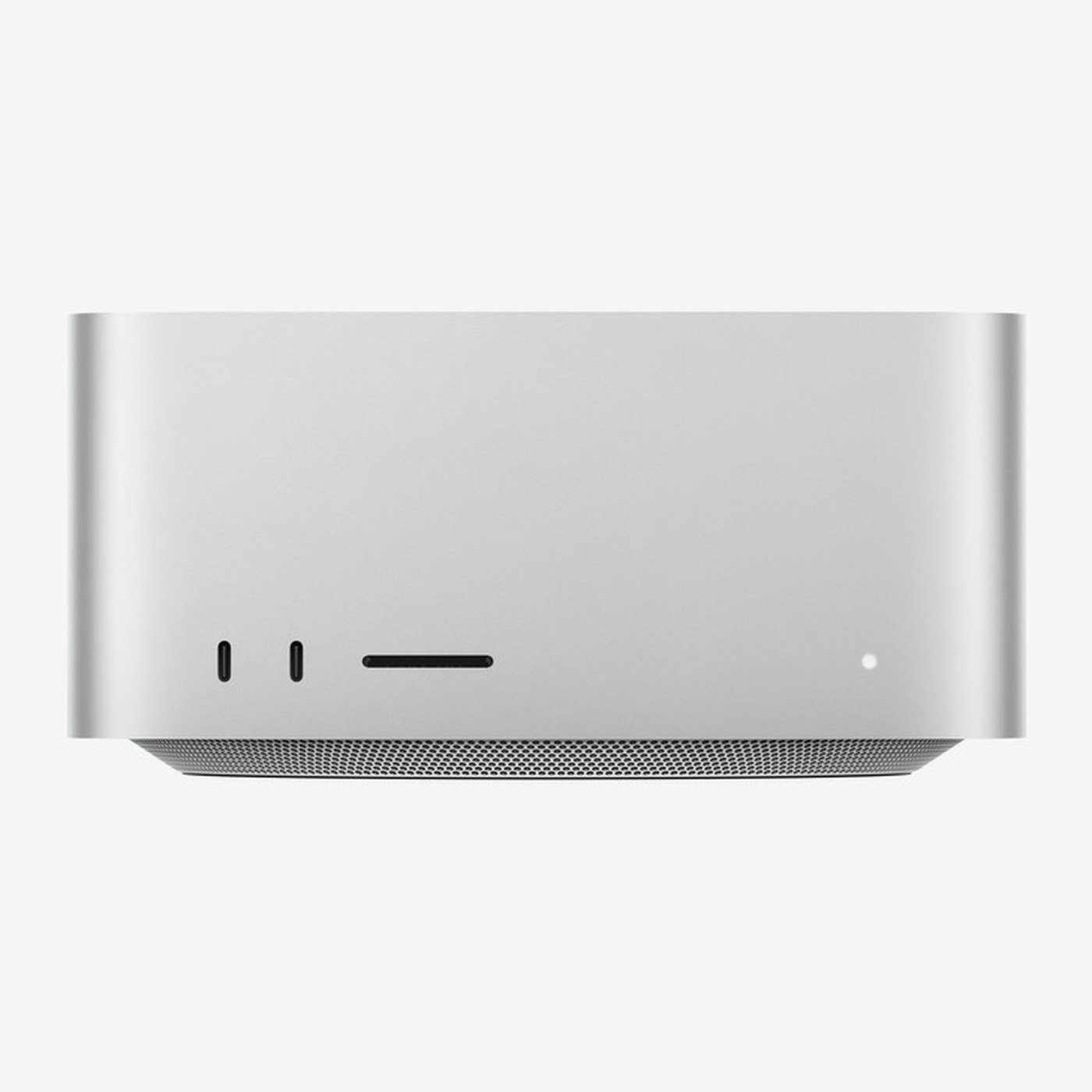 Mac Studio — mặt trước, khe thẻ SD và cổng USB-C